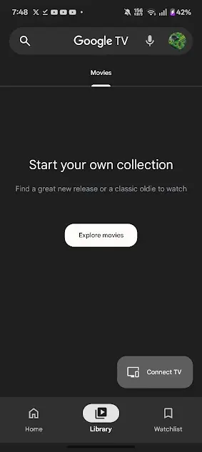 Screenshot of Google Play TV Apk